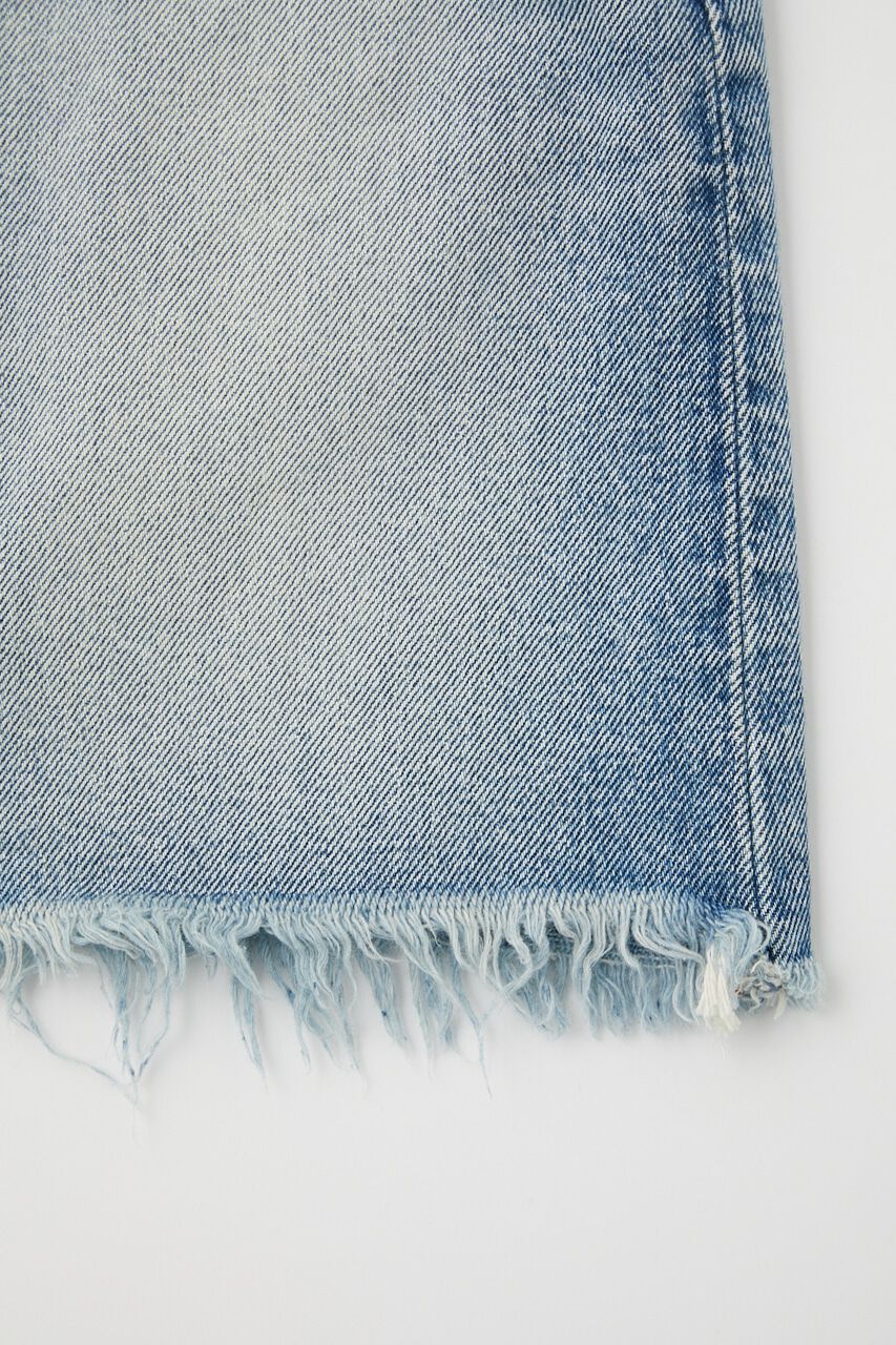 MOUSSY「FRINGE DENIM ミニスカート」|スカート|