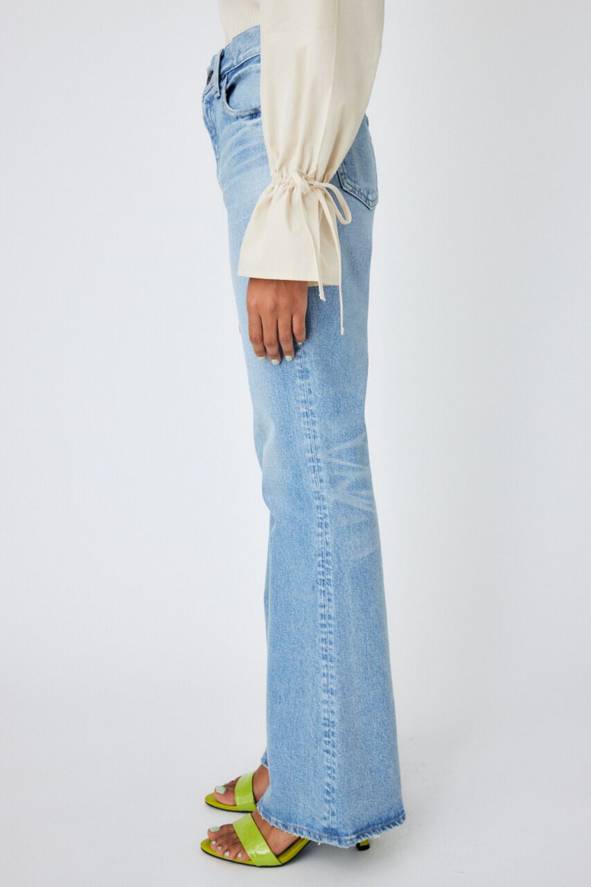 MOUSSY「MVS L/BLU FLARE」|デニム|