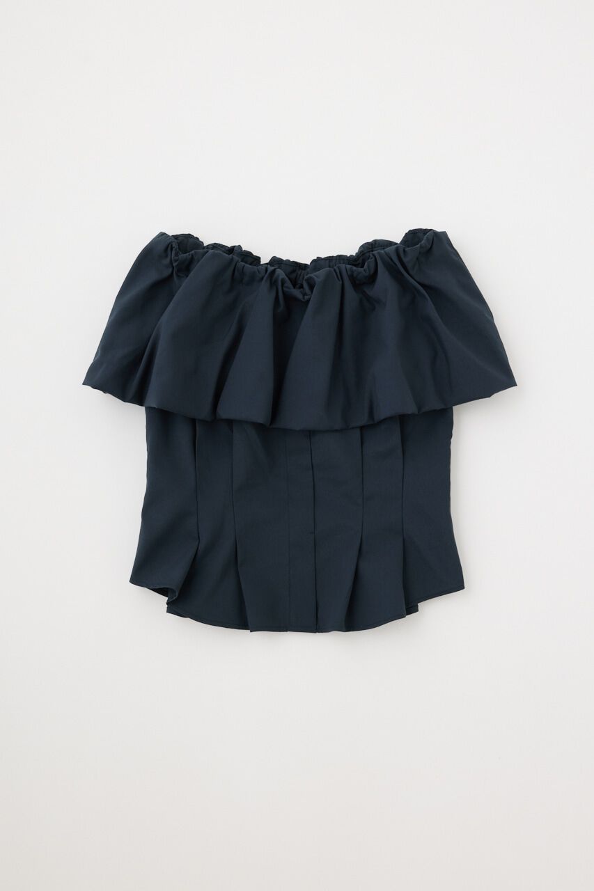 MOUSSY「OFF SHOULDER TUCK ブラウス」|その他|