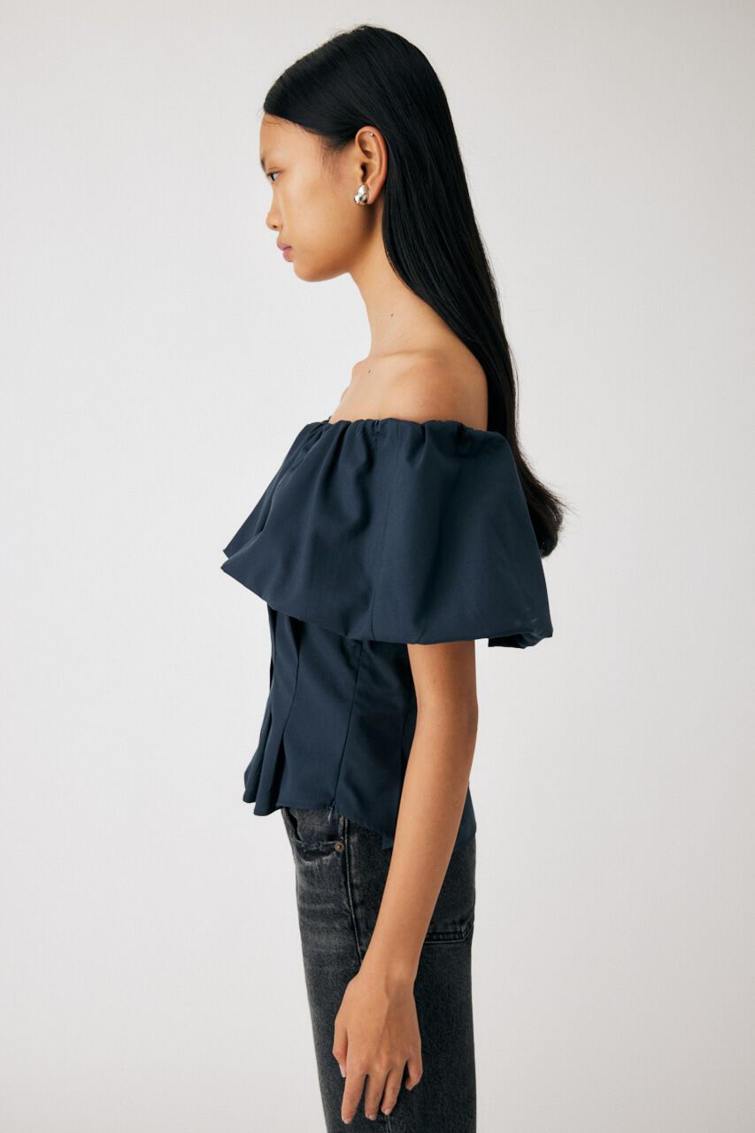 MOUSSY「OFF SHOULDER TUCK ブラウス」|その他|