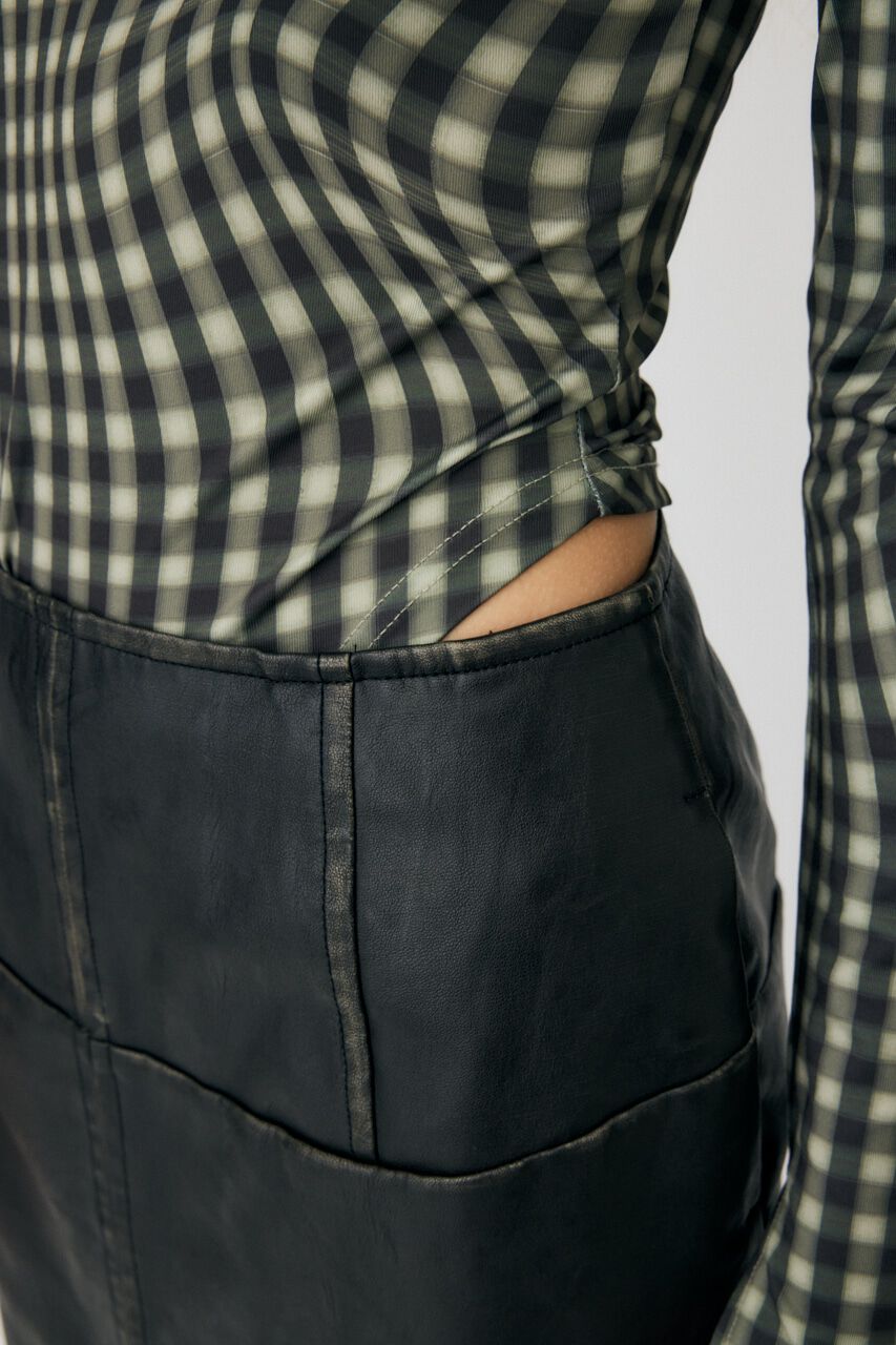 MOUSSY「MOTION CHECK ボティスーツ」|Tシャツ・カットソー|