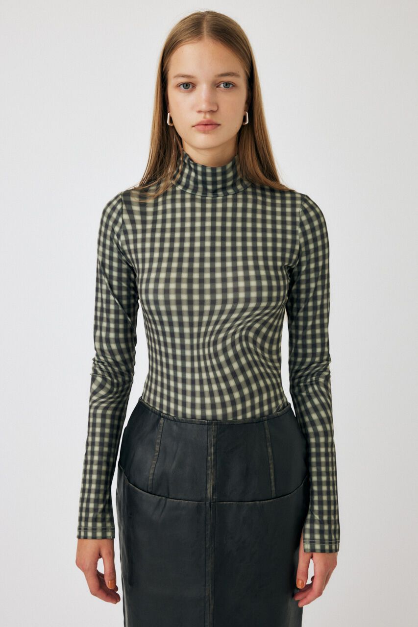 MOUSSY「MOTION CHECK ボティスーツ」|Tシャツ・カットソー|