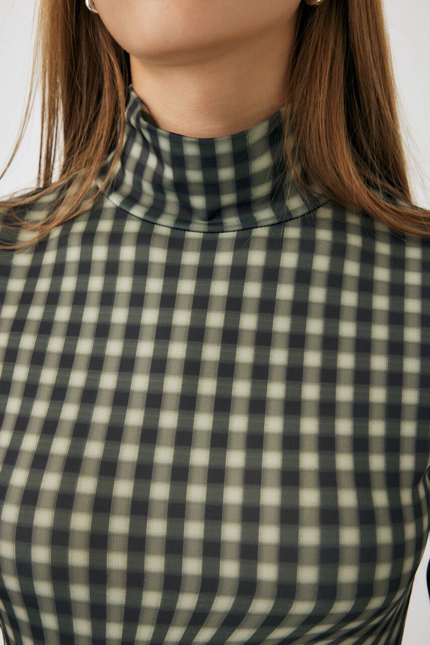 MOUSSY「MOTION CHECK ボティスーツ」|Tシャツ・カットソー|