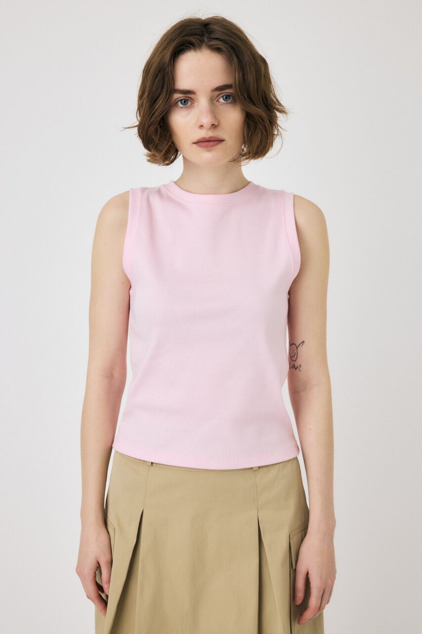 MOUSSY「SUVIN GIZA BASIC タンク」|Tシャツ・カットソー|