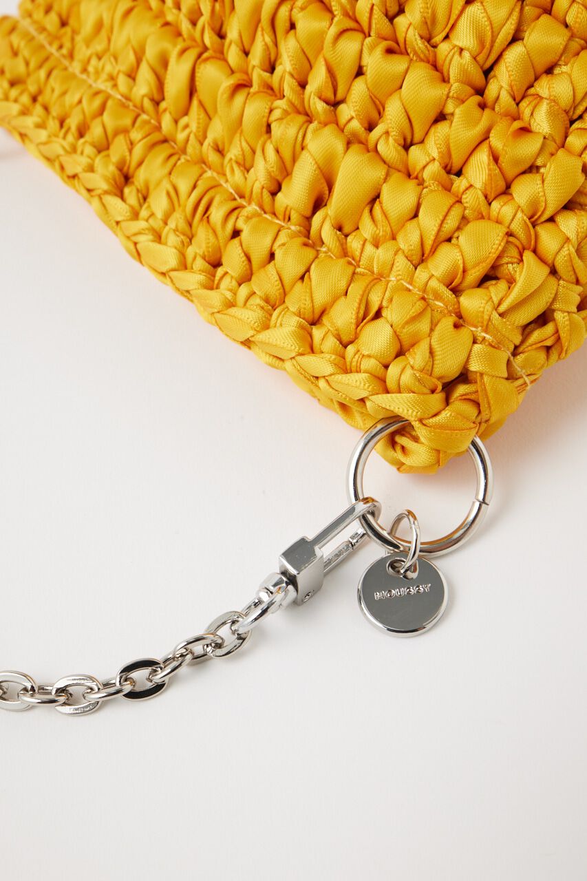 MOUSSY「KNITTED サテンバッグ」|その他|