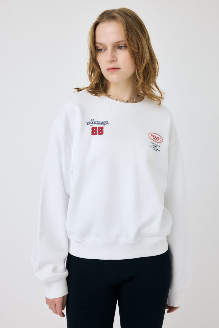 MOUSSY「MOUSSY NY COLLECT プルオーバー」|パーカー|WHT