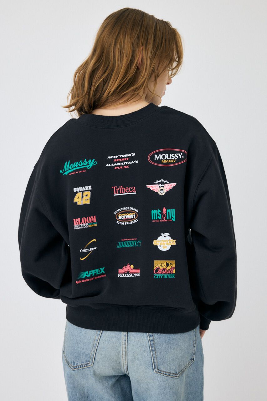 MOUSSY「MOUSSY NY COLLECT プルオーバー」|パーカー|L/BLK1