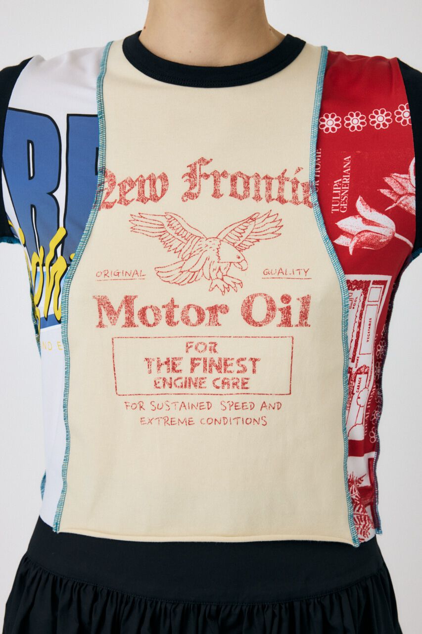 MOUSSY「REMAKE TINY ロンT」|Tシャツ・カットソー|