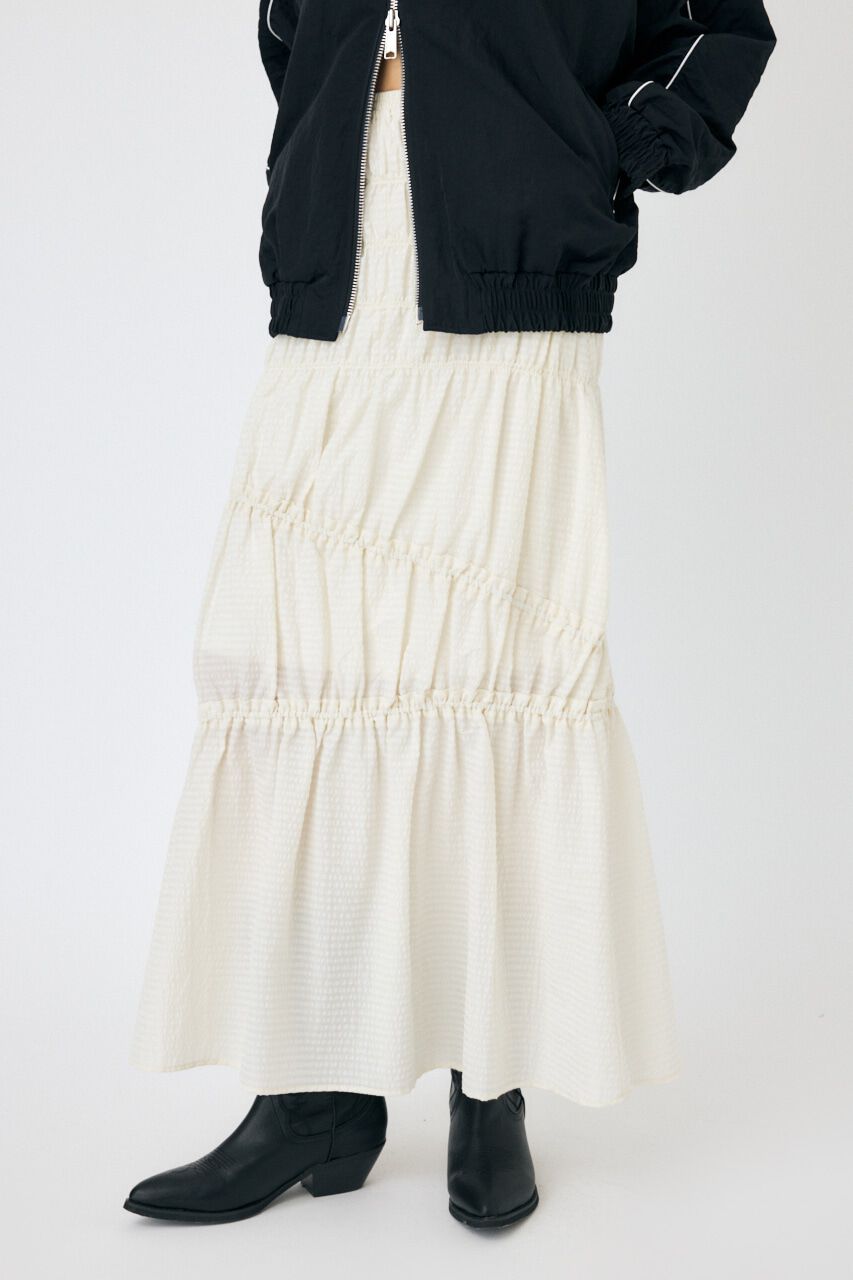 MOUSSY「PLAID GATHER スカート」|スカート|