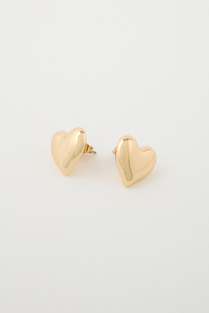 MOUSSY「CHUBBY HEART イヤリング」|ピアス|