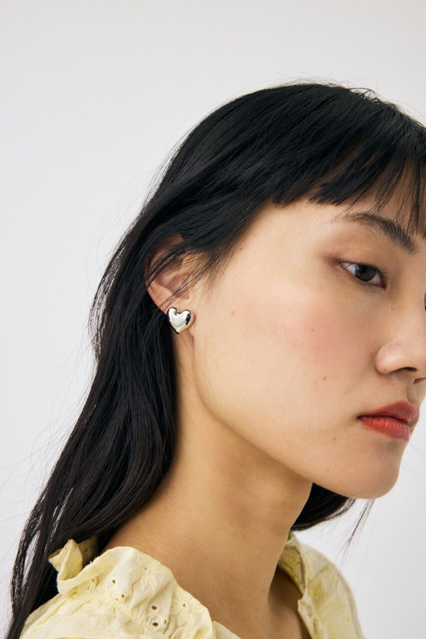 MOUSSY「CHUBBY HEART イヤリング」|ピアス|