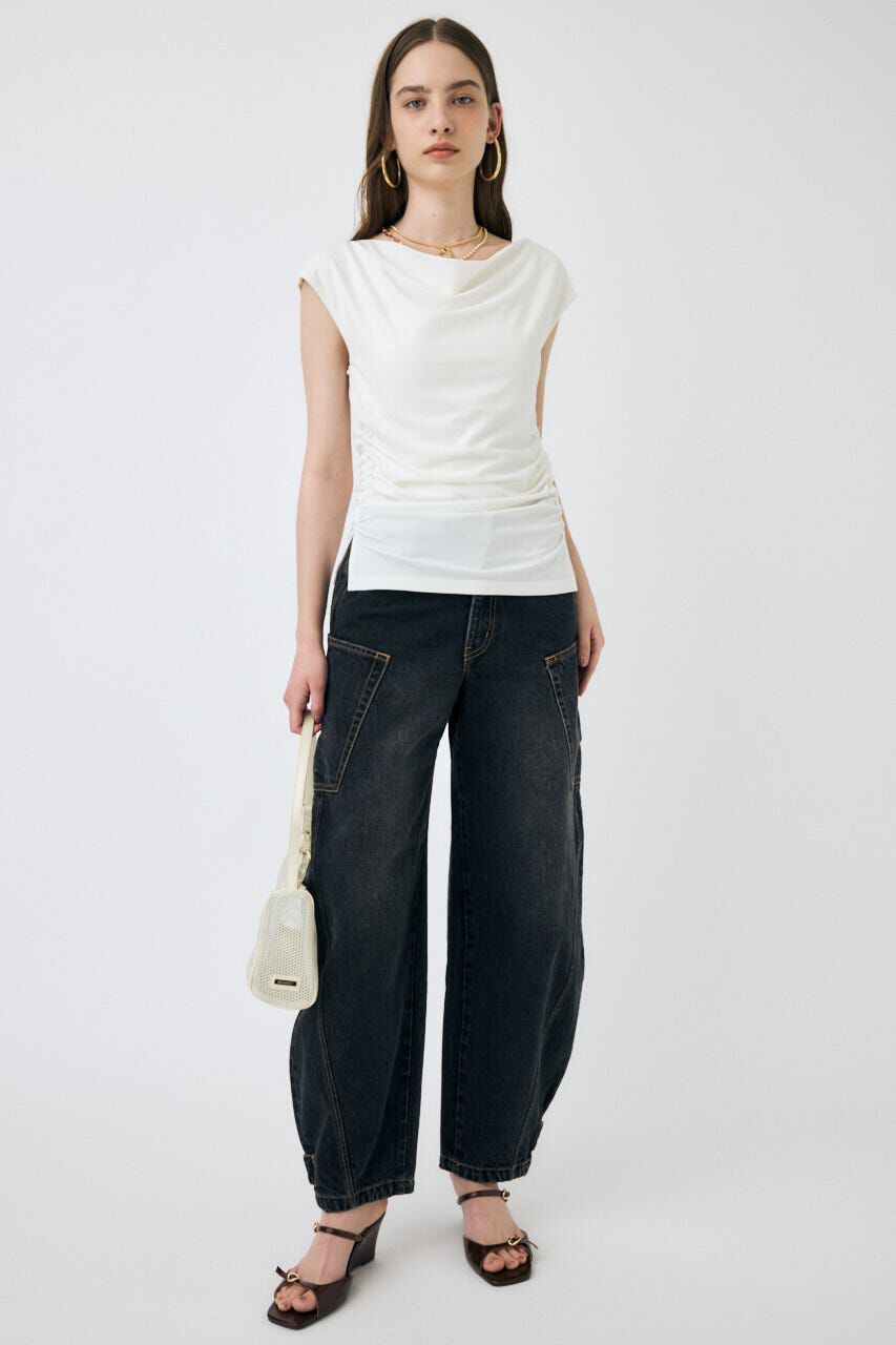 MOUSSY「COWL NECK N/S トップス」|タンクトップ|