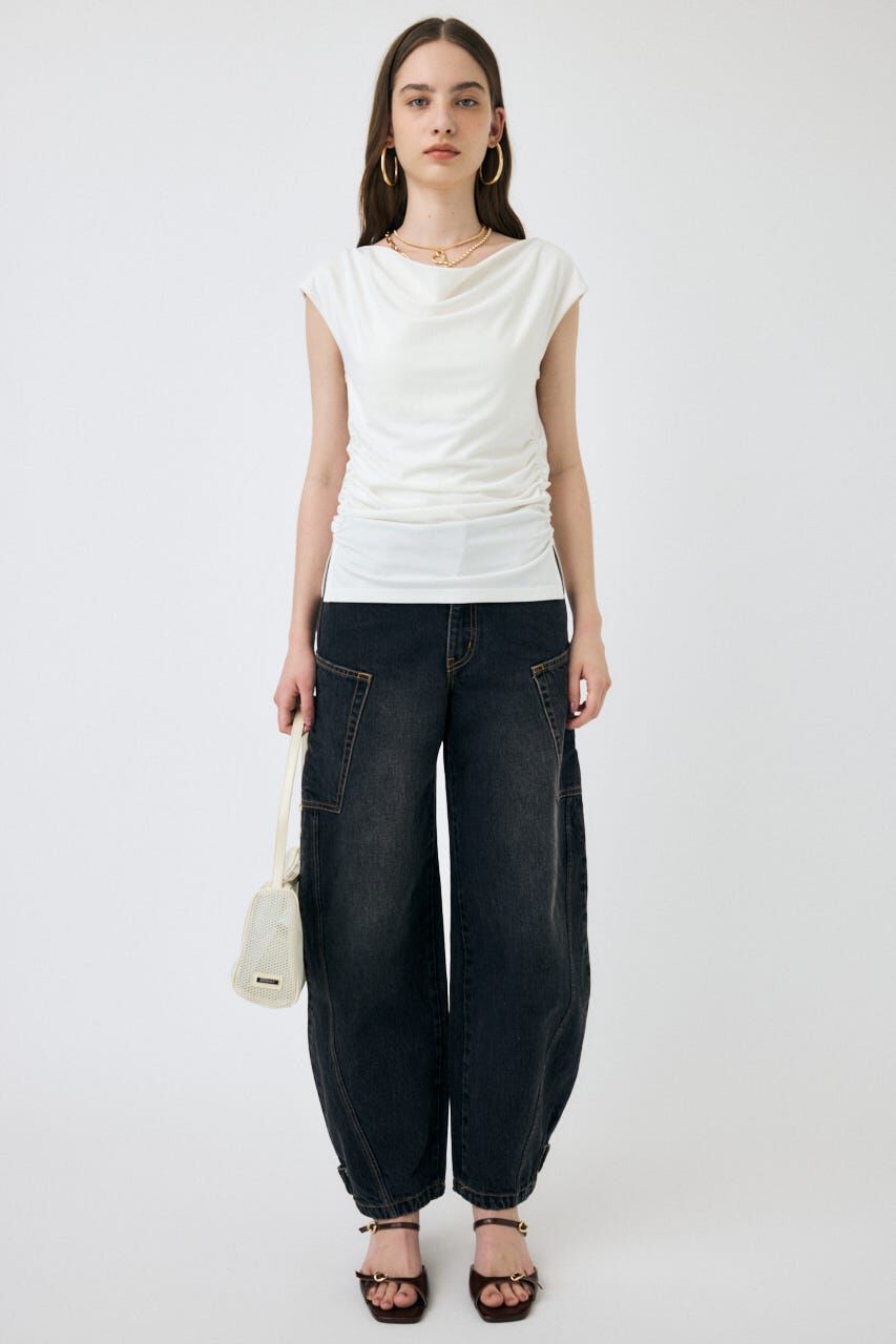 MOUSSY「COWL NECK N/S トップス」|タンクトップ|