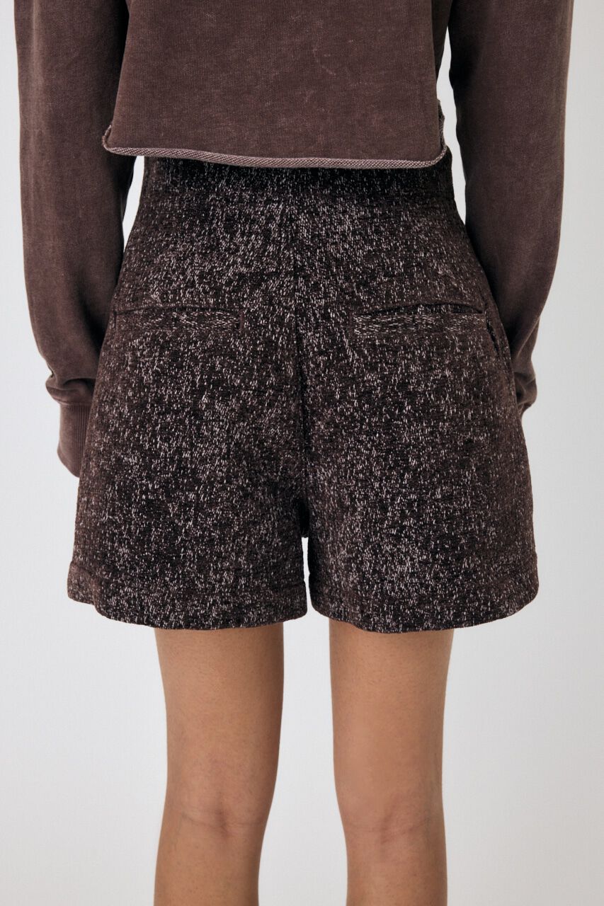 MOUSSY「HW TWEEDY ショーツ」|デニム|