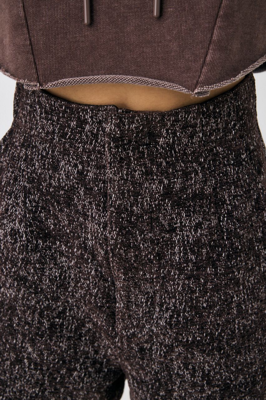 MOUSSY「HW TWEEDY ショーツ」|デニム|