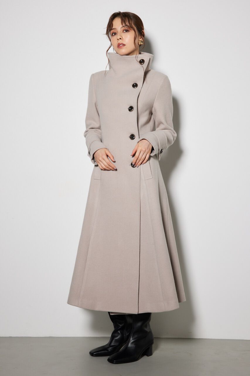 rienda「オーバーネックシンデレララインコート」|その他|