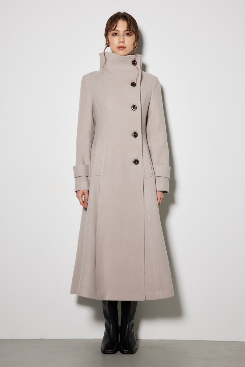 rienda「オーバーネックシンデレララインコート」|その他|