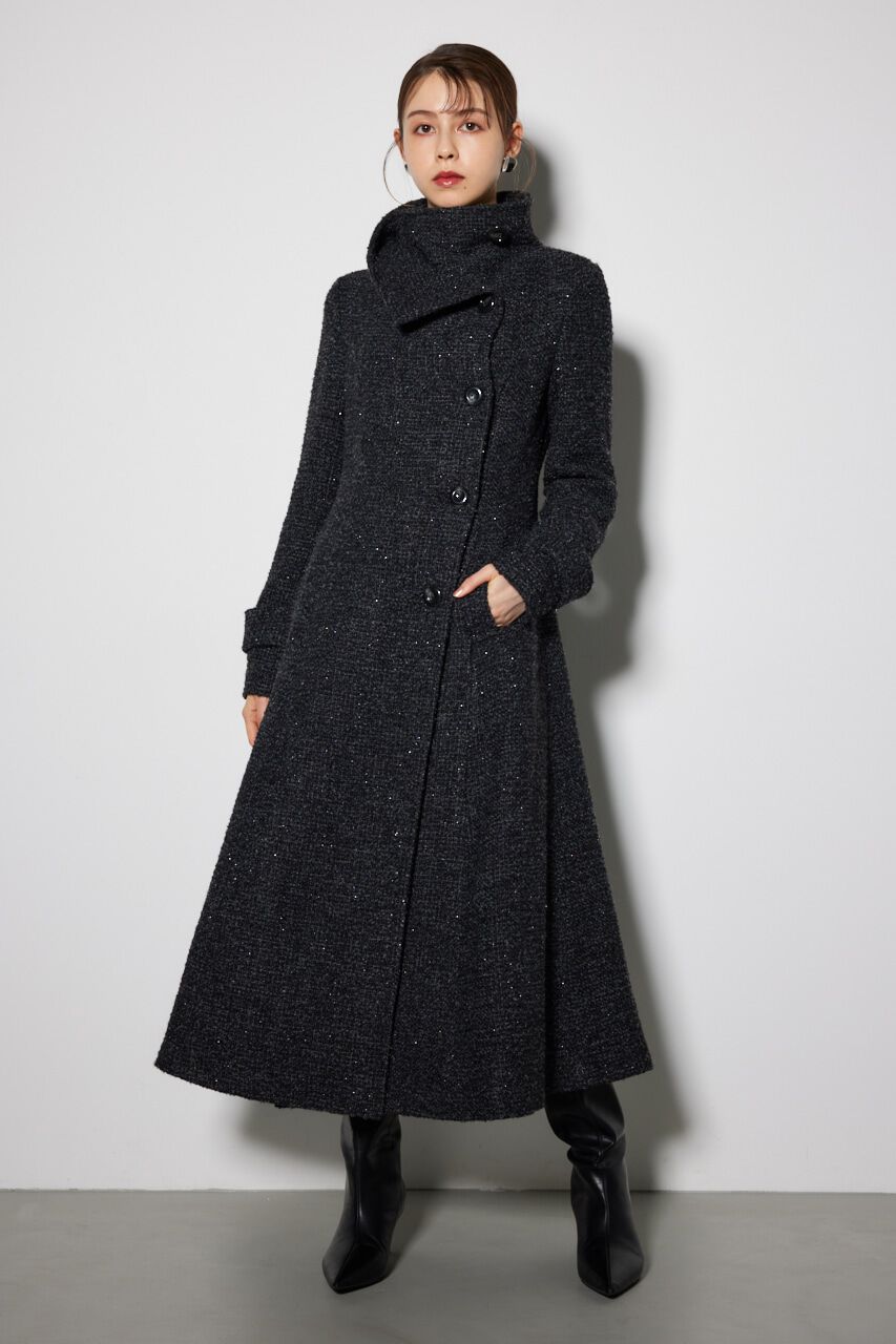 rienda「オーバーネックシンデレララインコート」|その他|