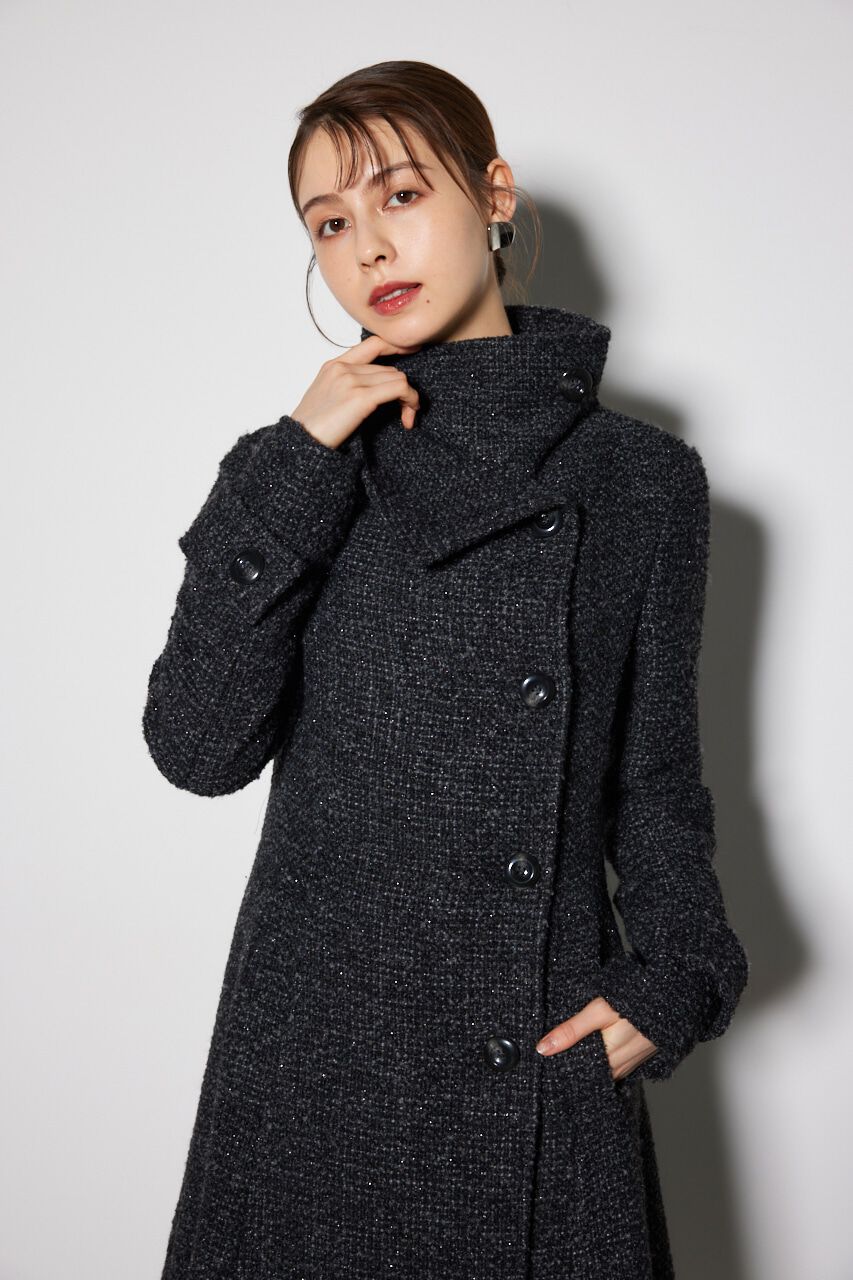 rienda「オーバーネックシンデレララインコート」|その他|