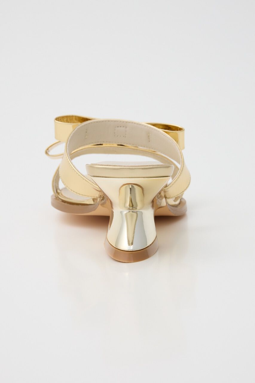 rienda「リボンフラットミュール」|サンダル|