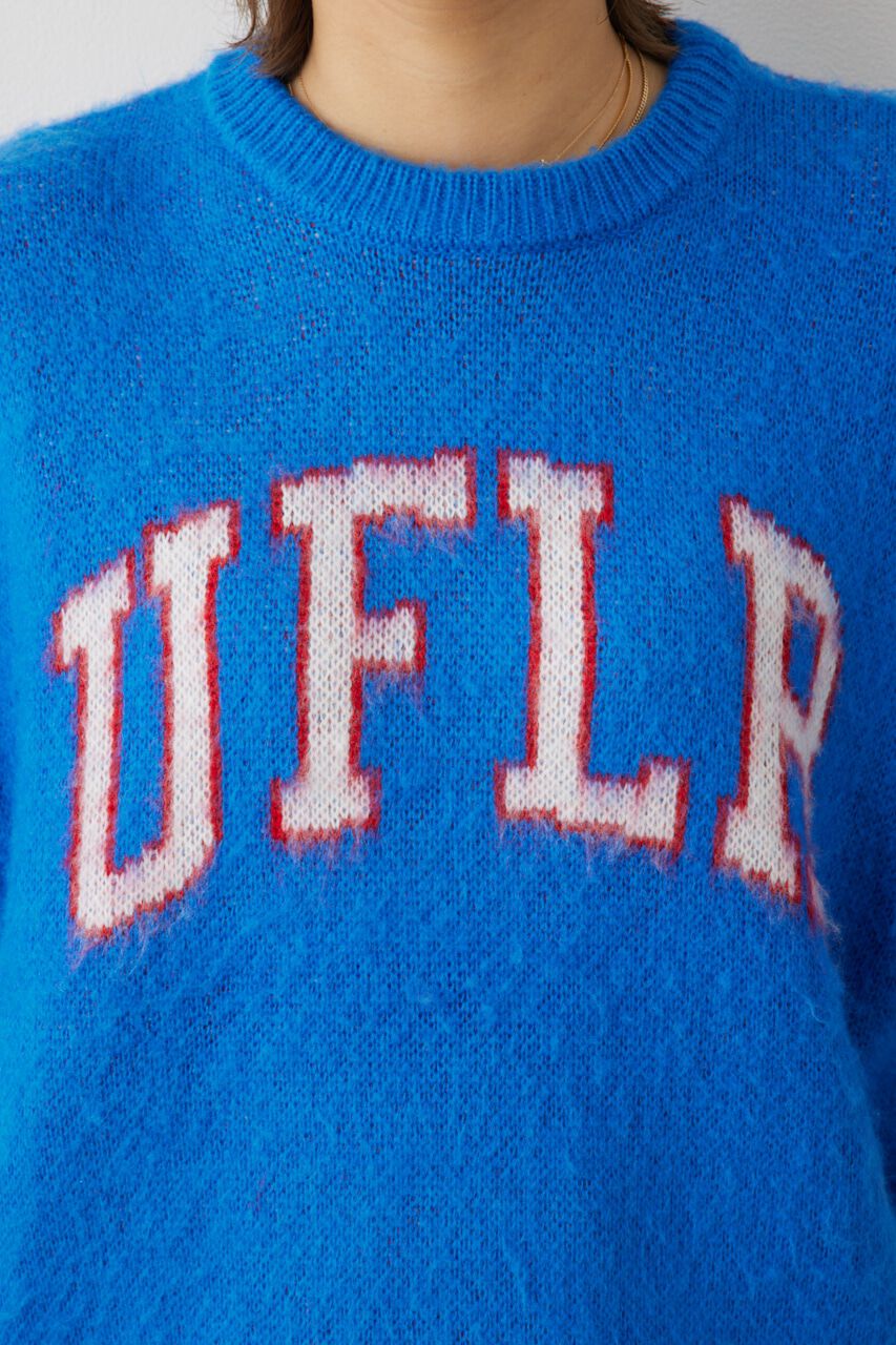 RODEO CROWNS「シャギーカレッジニットトップス」|ニット・セーター|