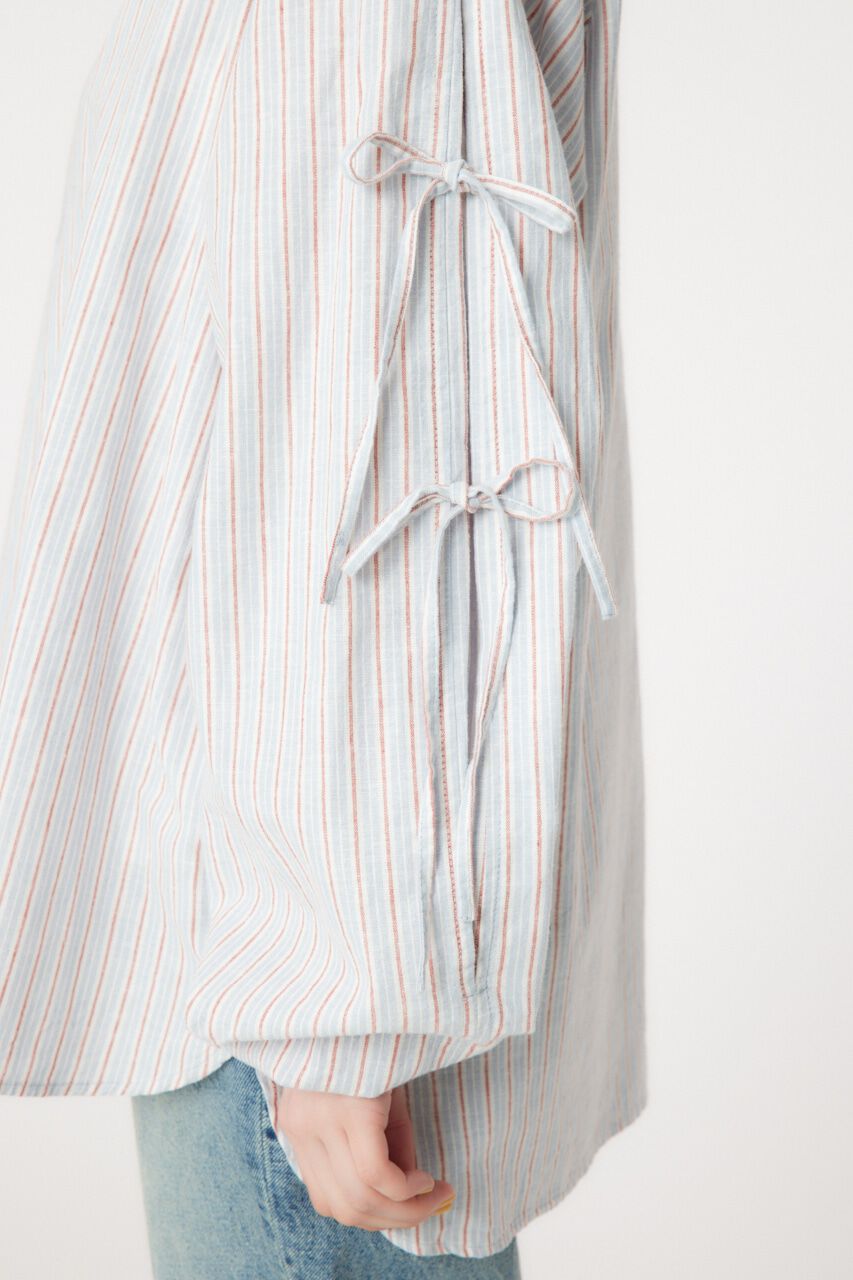 RODEO CROWNS「リネン アームリボンシャツ」|シャツ・ブラウス|