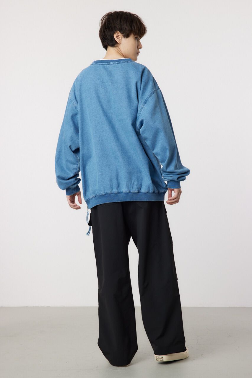 RODEO CROWNS「side-zip denim TOPS」|シャツ・ブラウス|