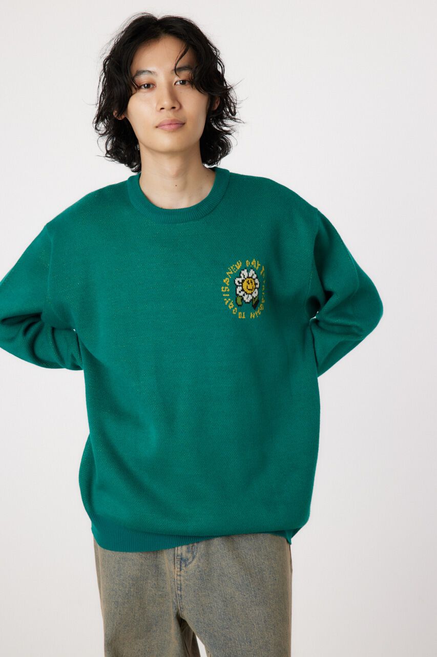 RODEO CROWNS「walking flower ニット」|ニット・セーター|