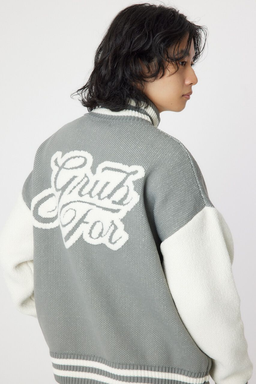 RODEO CROWNS「zipニットスタジャン」|ブルゾン・スタジャン|