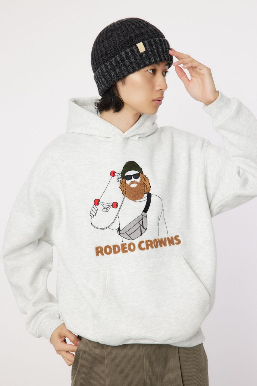 RODEO CROWNS「higesagara フーディー」|パーカー|L/T.GRY1