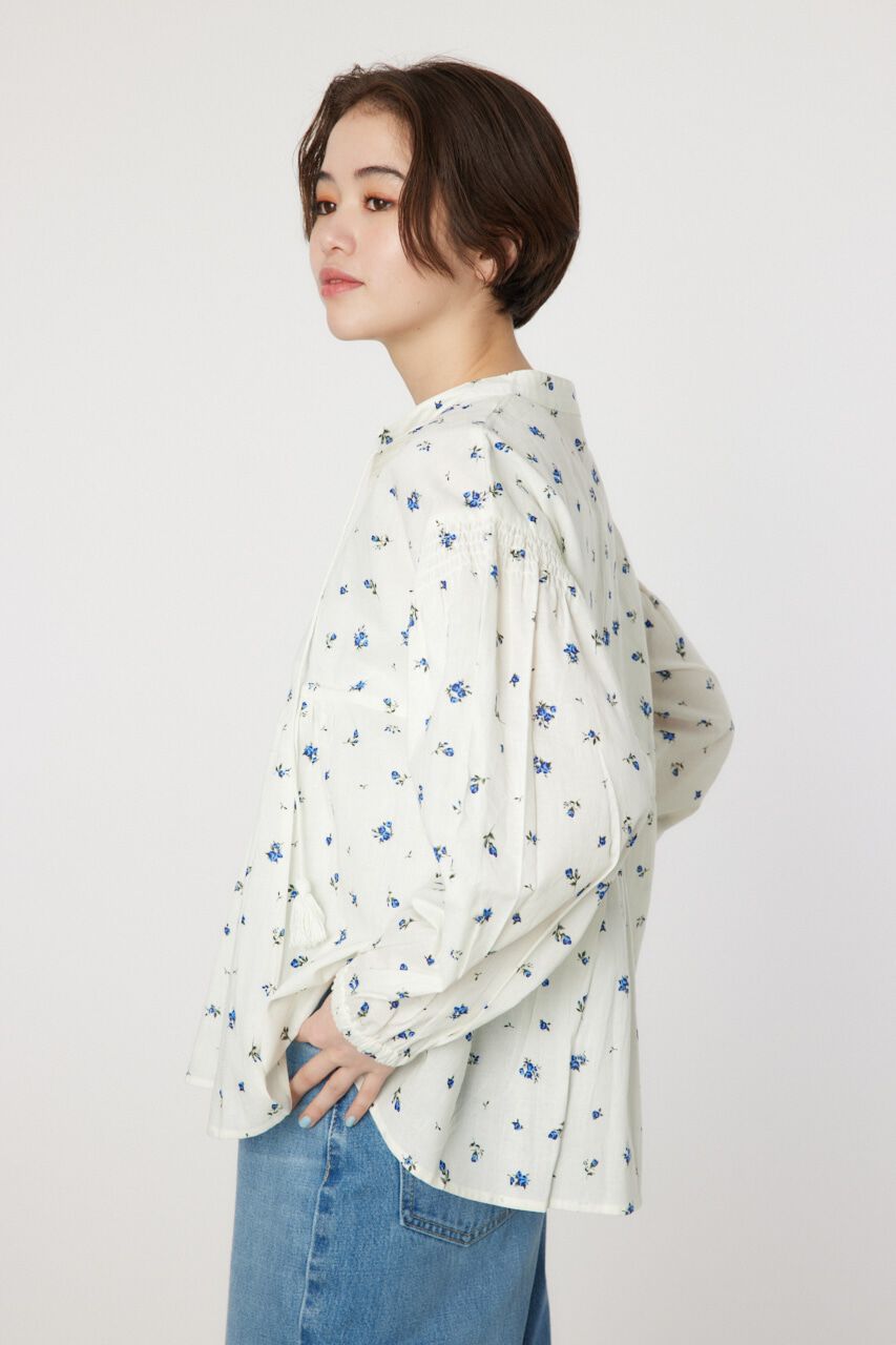 RODEO CROWNS「フラワーパターンカフタンシャツ」|シャツ・ブラウス|