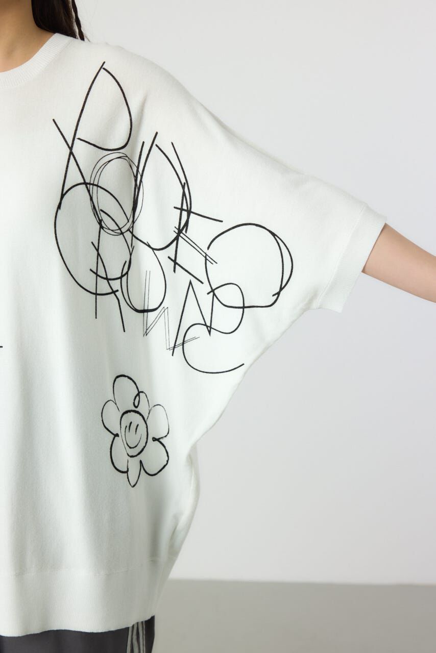 RODEO CROWNS「ラクガキドルマンニット」|ニット・セーター|