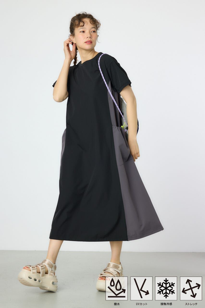 RODEO CROWNS「W/Rドッキングバルーンワンピース」|ワンピース|