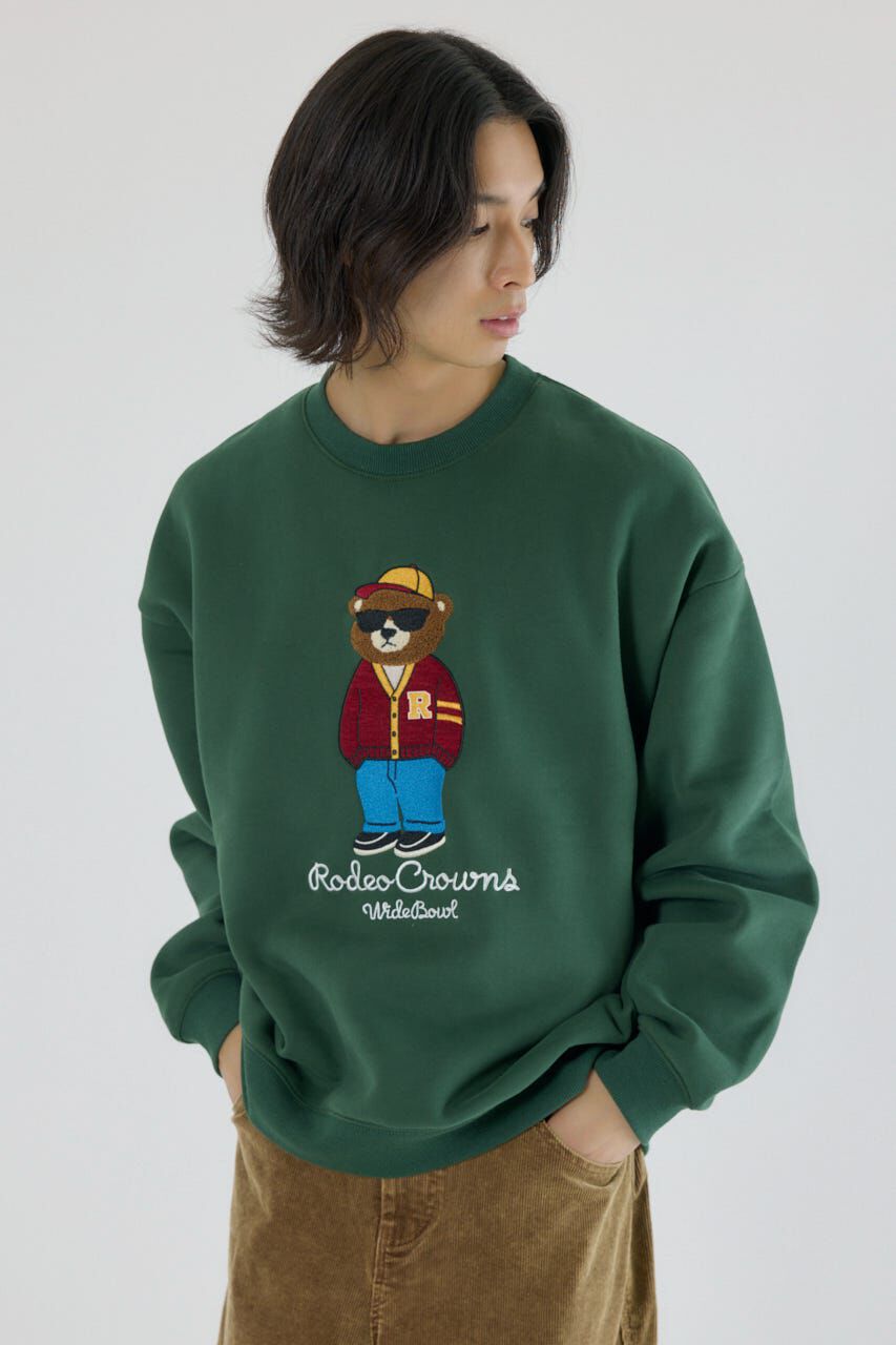 RODEO CROWNS「サガラベアースウェット」|パーカー|D/GRN3