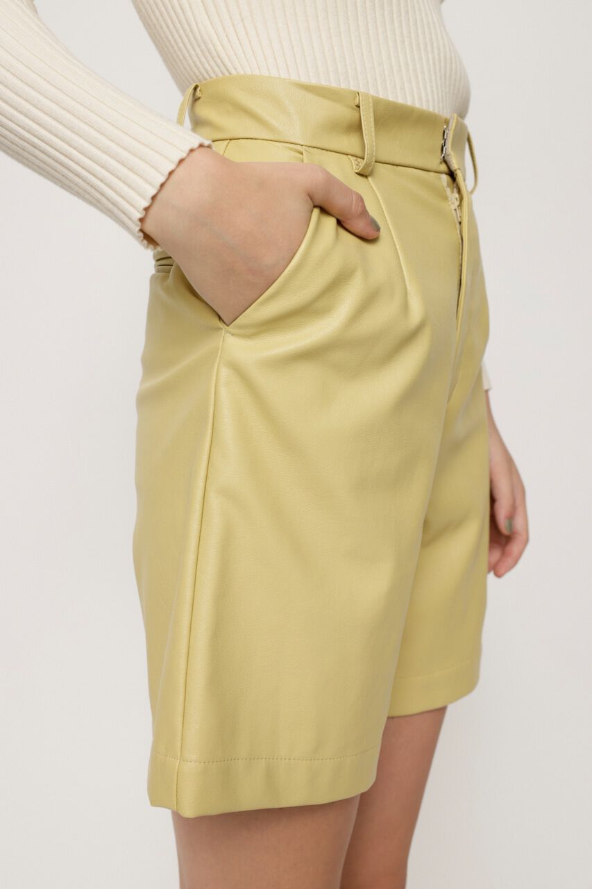 SLY「F／LEATHER SHORT パンツ」|その他|