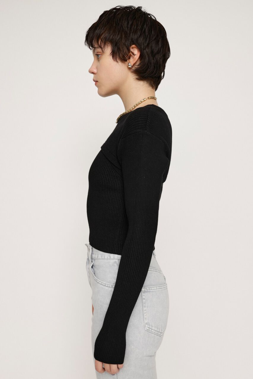 SLY「RIB KNIT 2P トップス」|ニット・セーター|