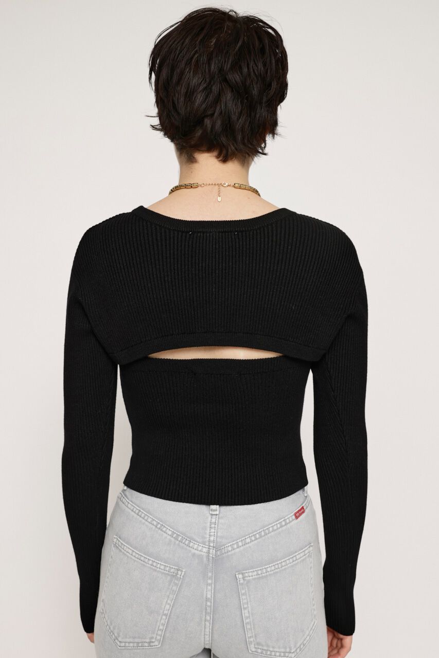 SLY「RIB KNIT 2P トップス」|ニット・セーター|