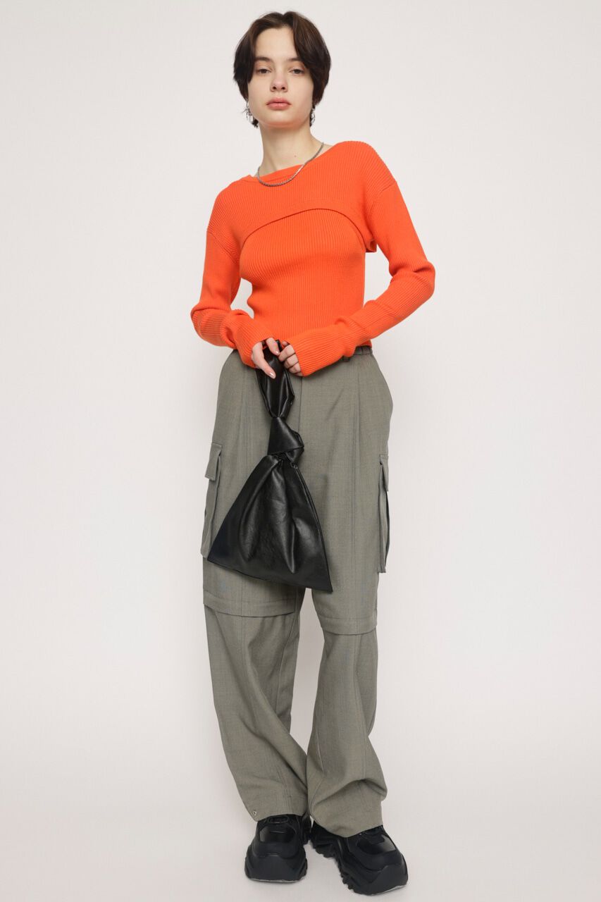 SLY「RIB KNIT 2P トップス」|ニット・セーター|