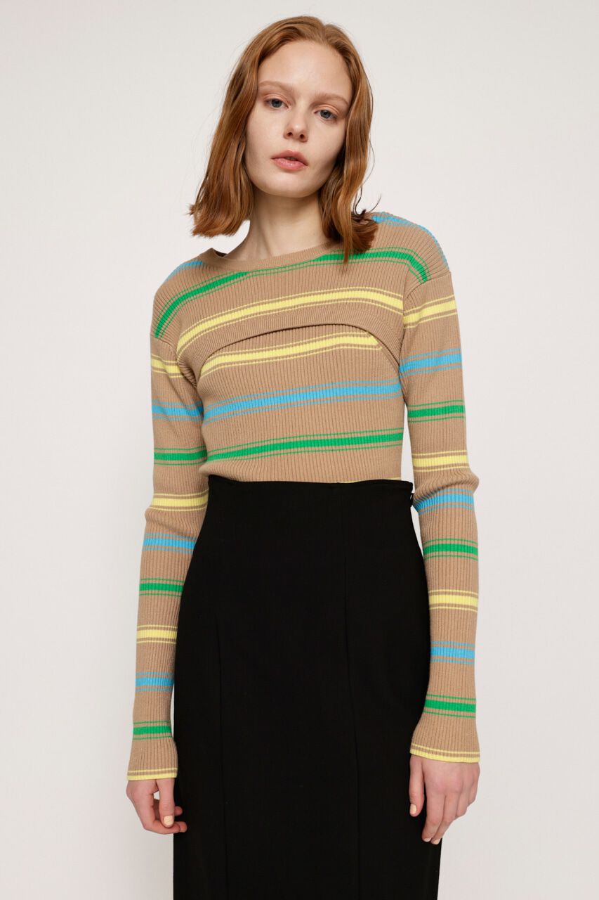 SLY「RIB KNIT 2P トップス」|ニット・セーター|