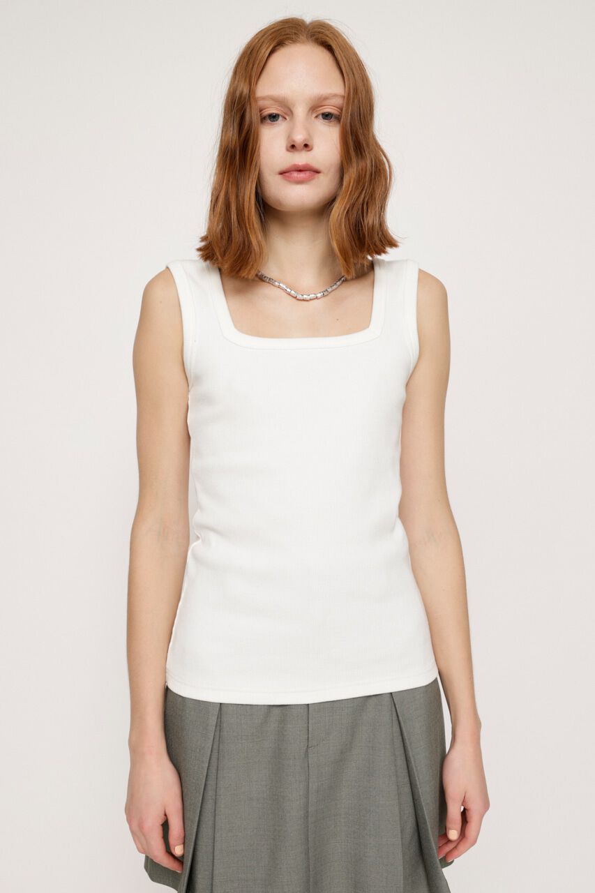 SLY「2WAY SQUARE N／C タンクトップ」|タンクトップ|