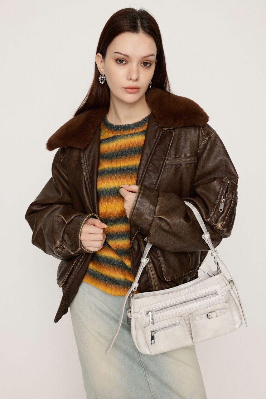 SLY「ZIP POCKET SHOULDER バッグ」|その他|