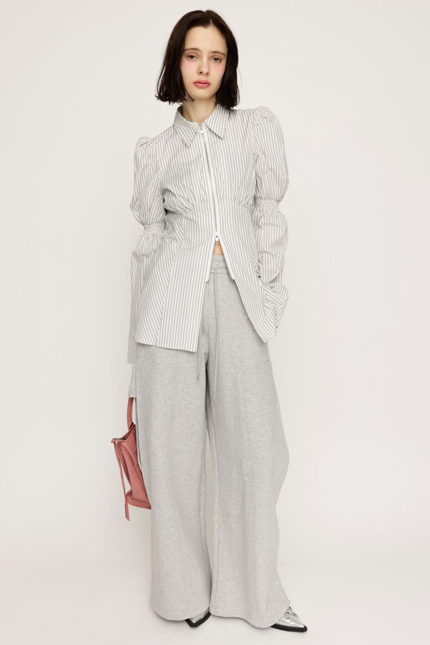 SLY「FRONT ZIP SH ブラウス」|シャツ・ブラウス|