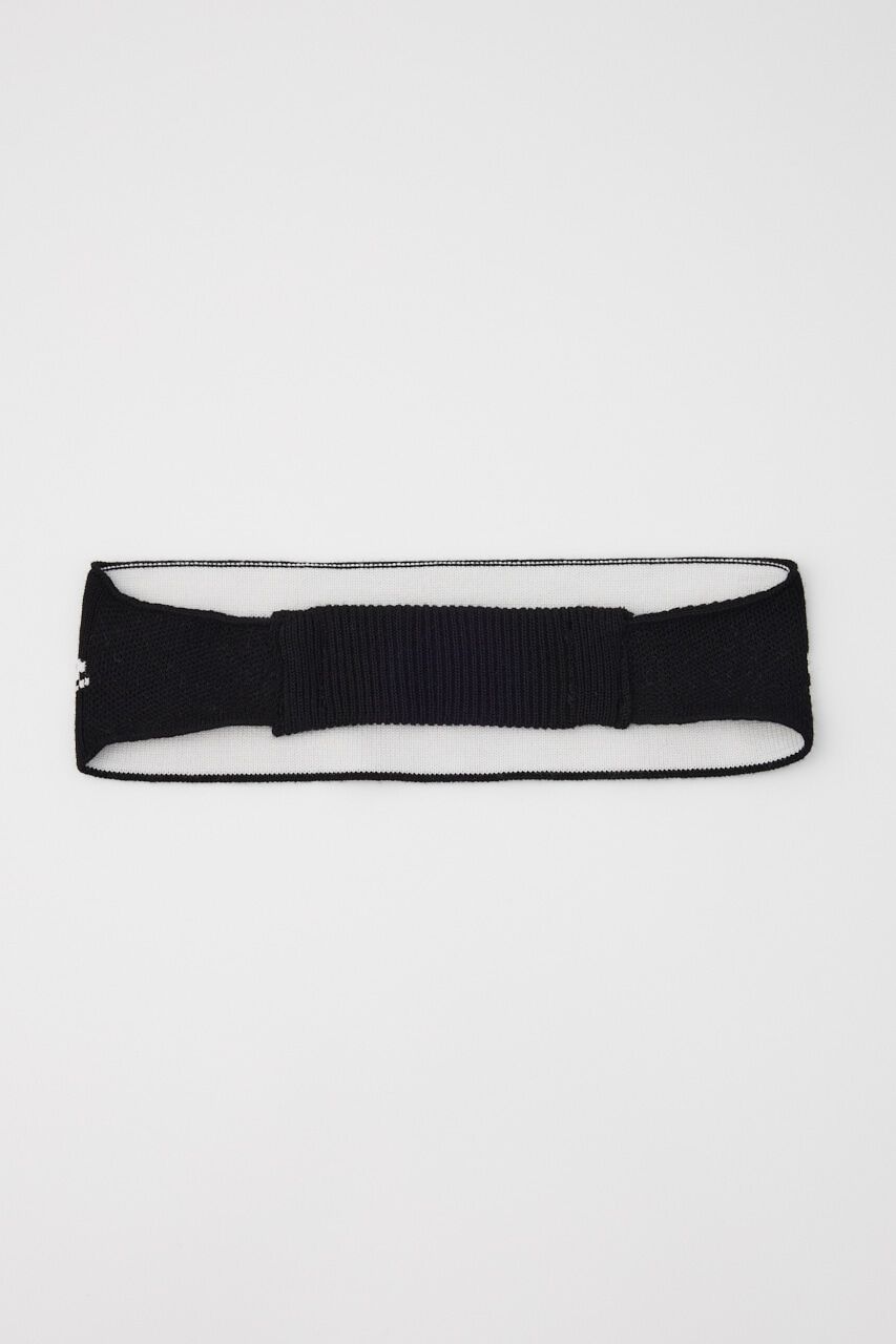 SLY「LOGO KNIT HAIR BAND」|その他|