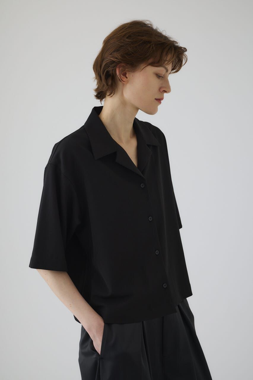 RIM.ARK 「Open collar half sleeve SH」|シャツ・ブラウス|