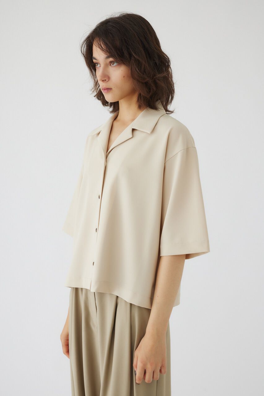 RIM.ARK 「Open collar half sleeve SH」|シャツ・ブラウス|