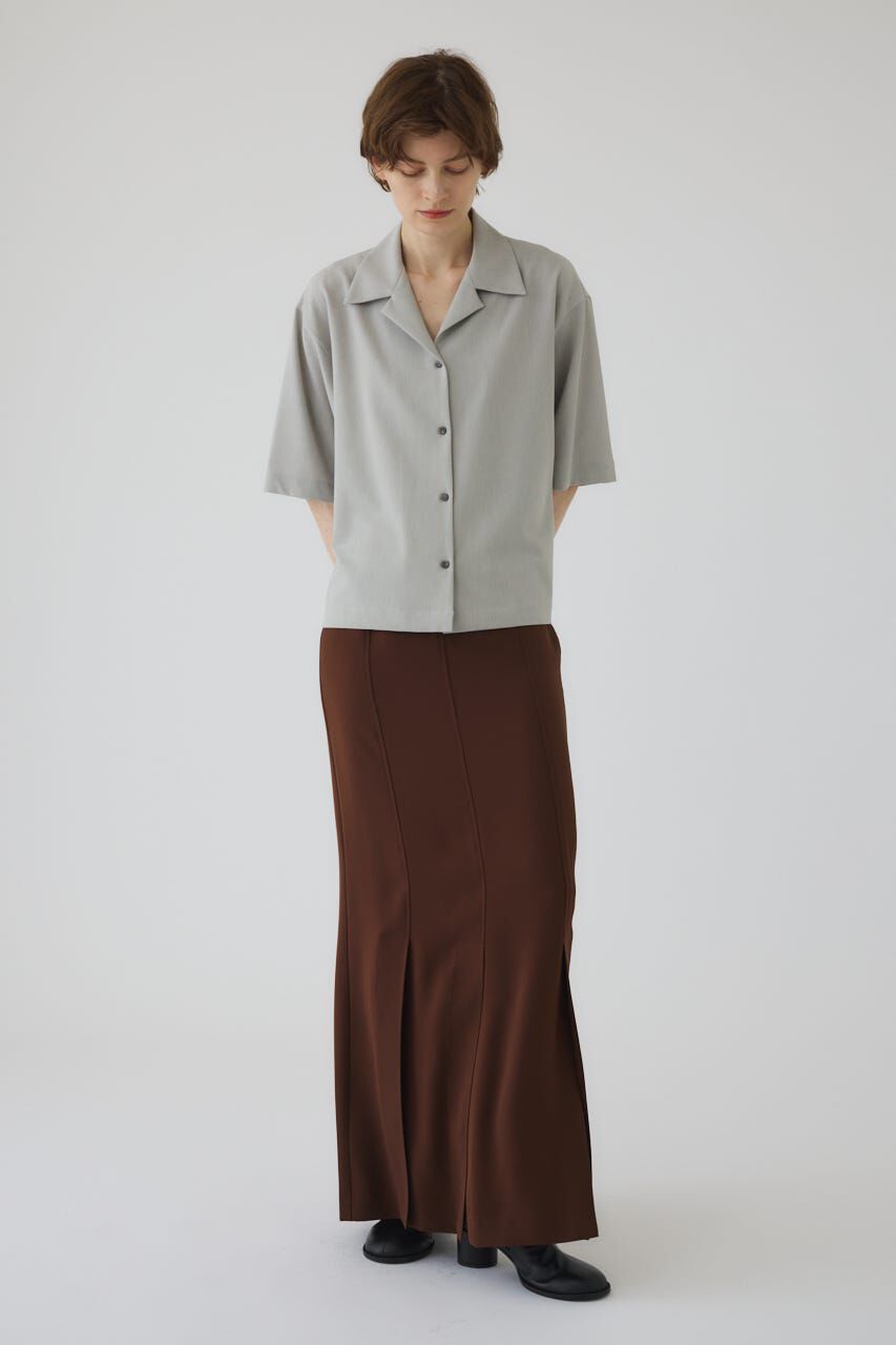 RIM.ARK 「Open collar half sleeve SH」|シャツ・ブラウス|