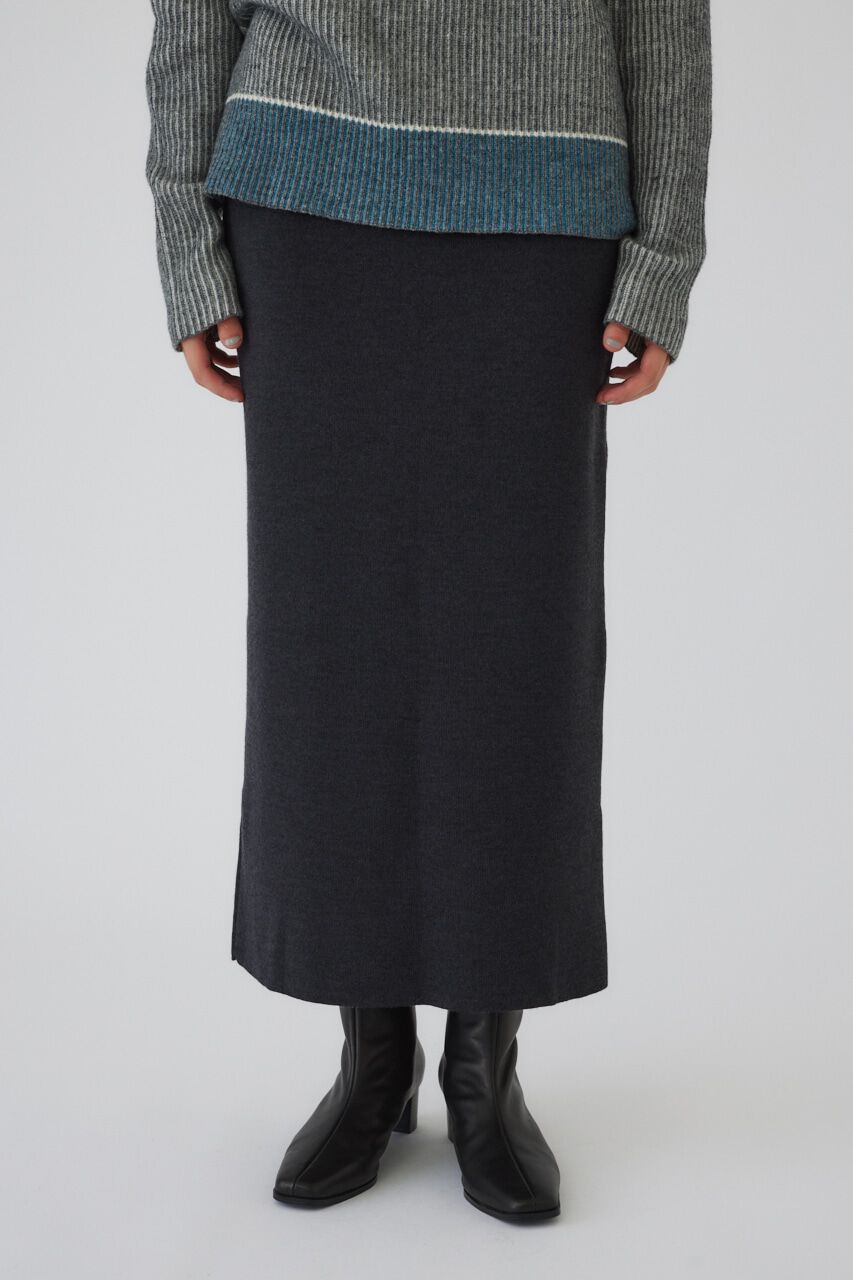 RIM.ARK 「4type basic knit SK」|スカート|C.GRY