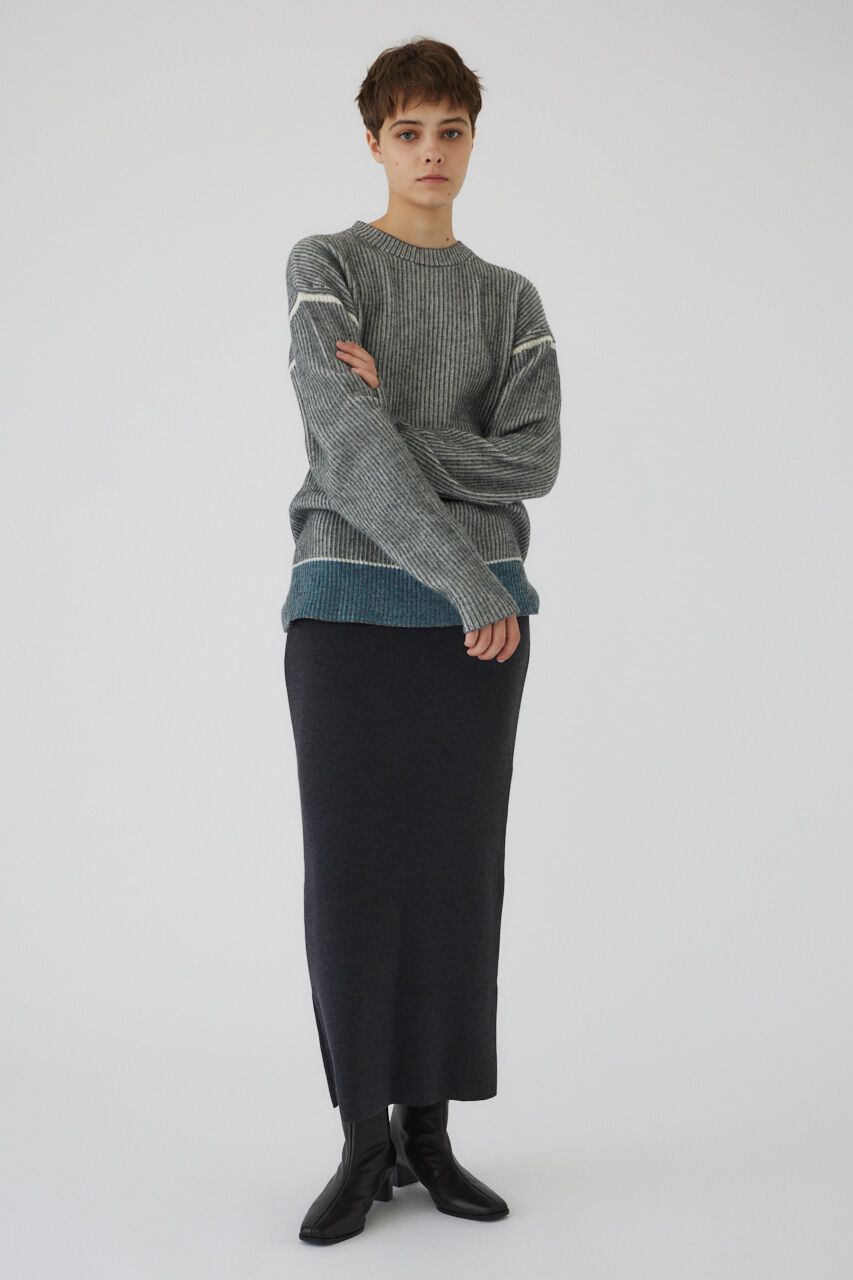 RIM.ARK 「4type basic knit SK」|スカート|