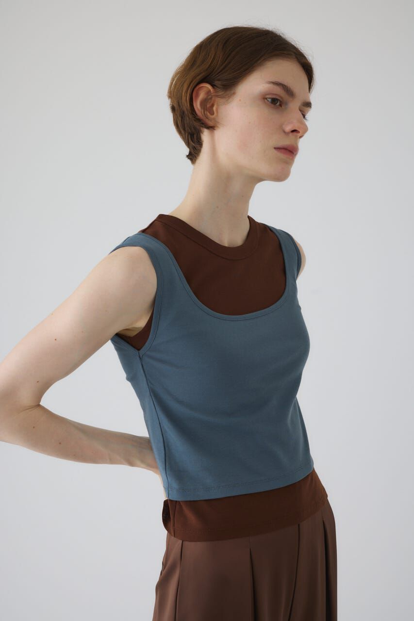 RIM.ARK 「High gauge cotton N/S set」|タンクトップ|