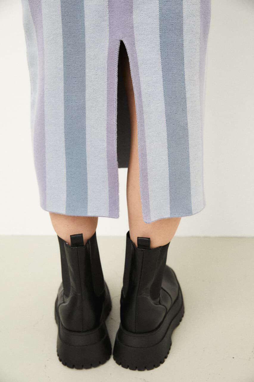 LAGUA GEM「MULTI STRIPE CAMI OP」|ワンピース|